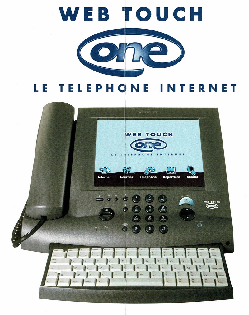 Gamme WebPhone d'Alcatel: Le Web Touch One